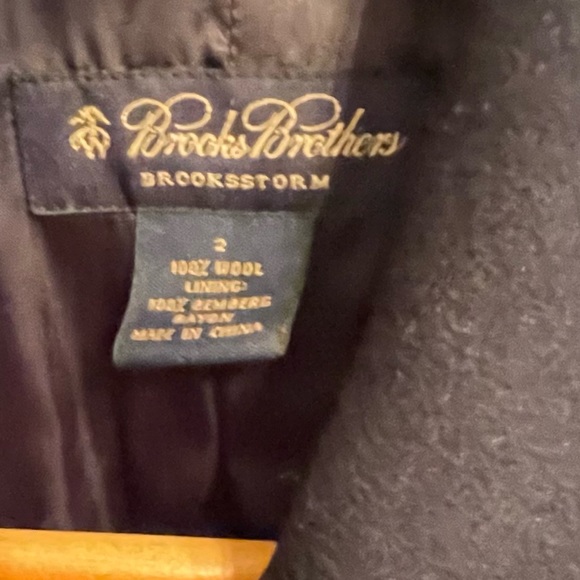 Brooks Brothers wool coat - Picture 3 of 5